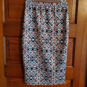 Gingy & Cocoa Pencil Skirt